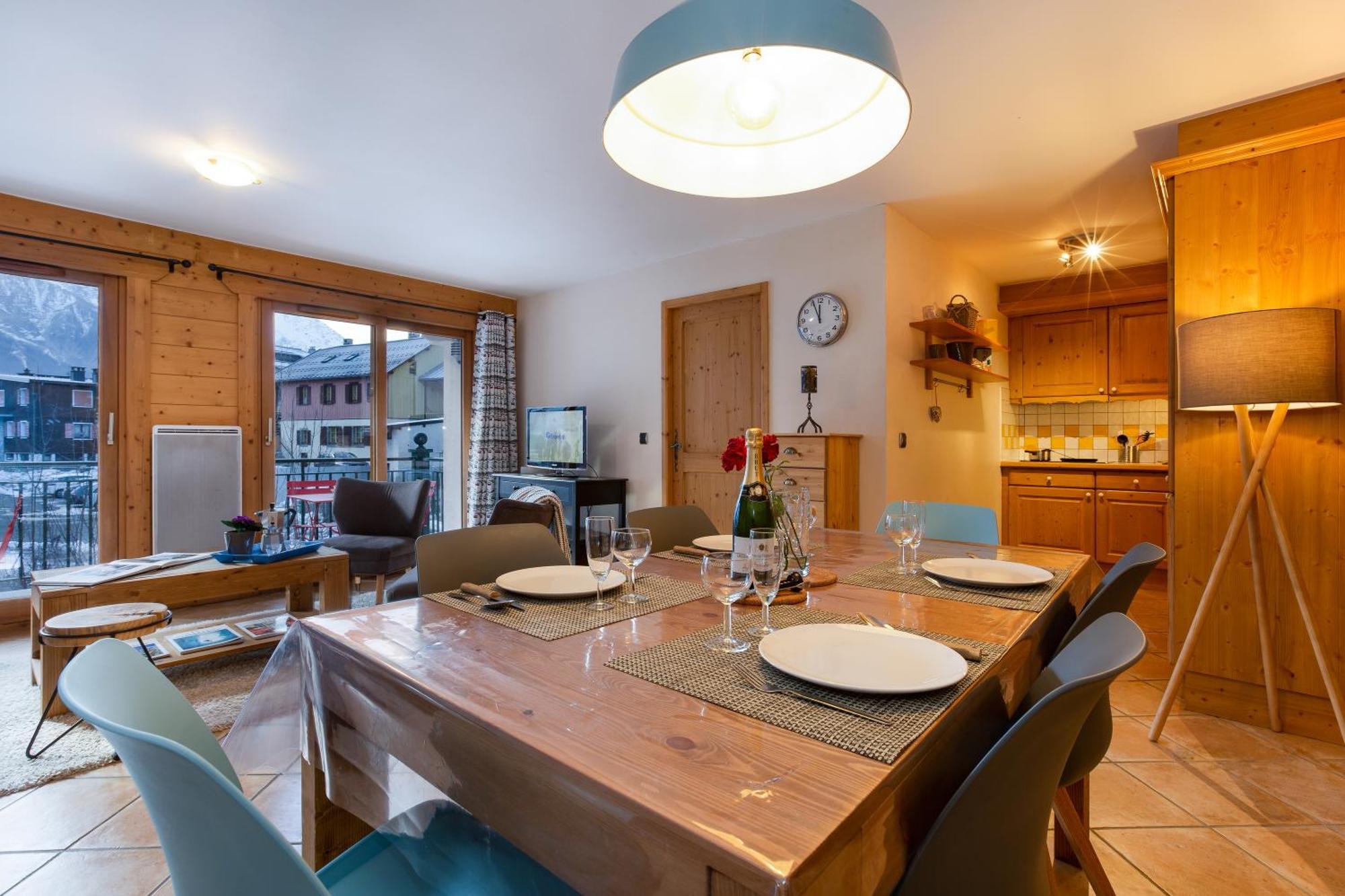 Appartement Belle Vue - Happy Rentals Chamonix Exterior foto
