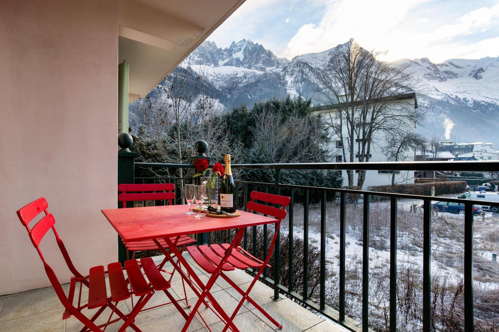 Appartement Belle Vue - Happy Rentals Chamonix Exterior foto
